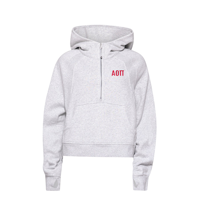 Alpha Omicron Pi lululemon Scuba Oversized Half-Zip Hoodie - Xi Omicron Parents Club