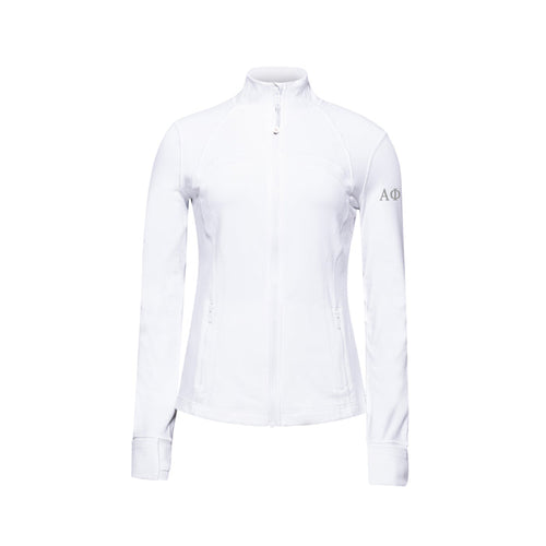 Alpha Phi lululemon Define Jacket - White