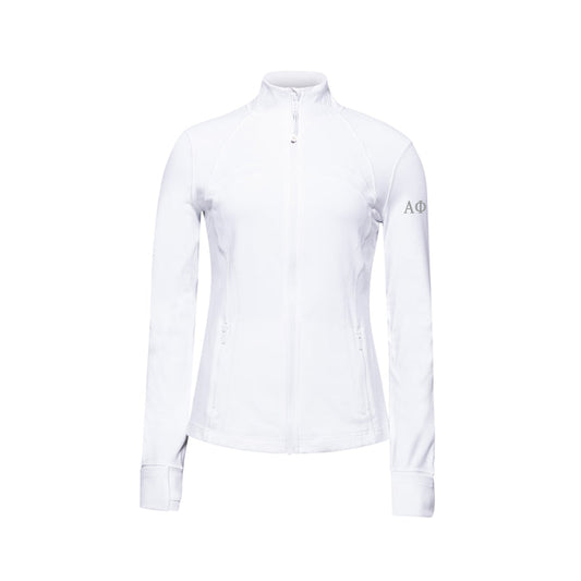 Alpha Phi lululemon Define Jacket - White