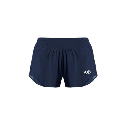 Alpha Phi lululemon Hotty Hot High-Rise Lined Short 2.5" - Navy