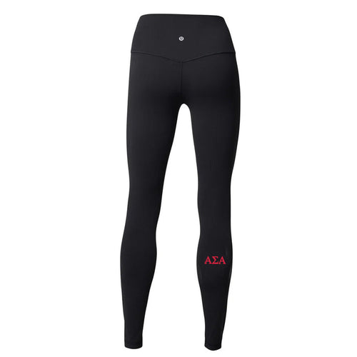 Alpha Sigma Alpha lululemon Align™ High-Rise Pant 25" - Black