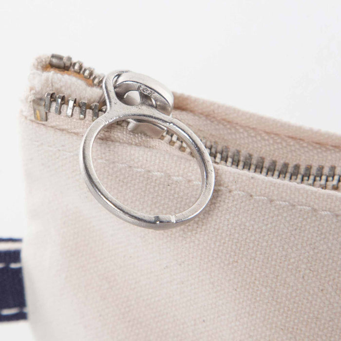 Alpha Sigma Kappa Canvas Cosmetic Bag