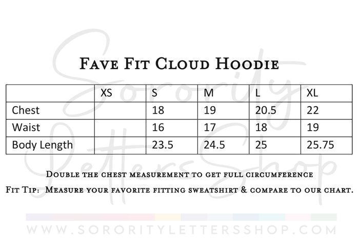 Alpha Sigma Tau Fave Fit Hoodie & Shorts Set - Wordmark