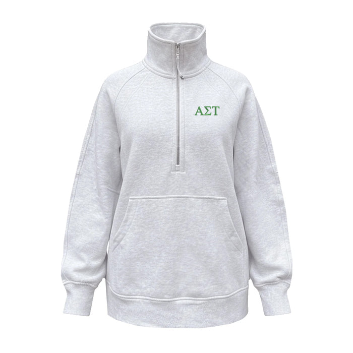 Alpha Sigma Tau lululemon Scuba Oversized Funnel-Neck Half Zip Long