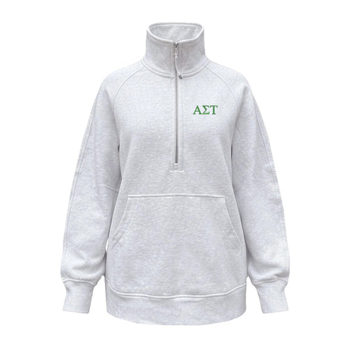 Alpha Sigma Tau lululemon Scuba Oversized Funnel-Neck Half Zip Long