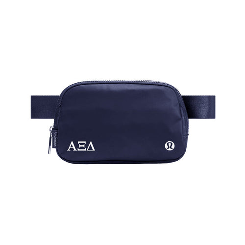 Alpha Xi Delta lululemon Everywhere Belt Bag - Navy