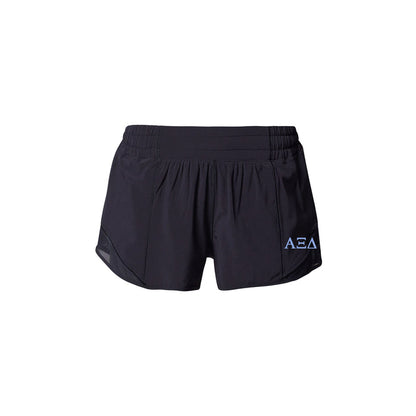 Alpha Xi Delta lululemon Hotty Hot High-Rise Lined Short 2.5" - Black