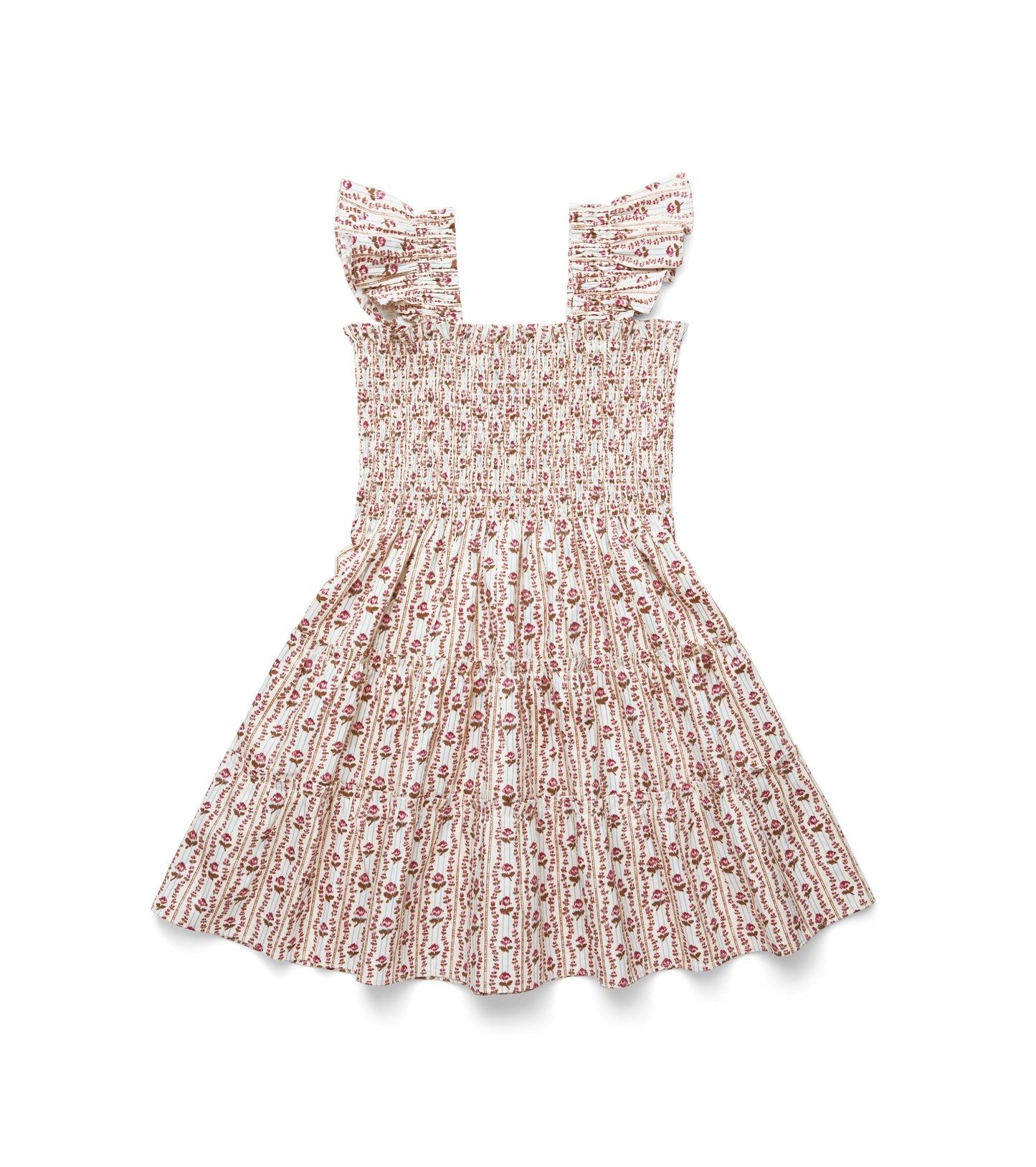 The American Girl® x Hill House Tiny Ellie Nap Dress - Felicity's Historical Print