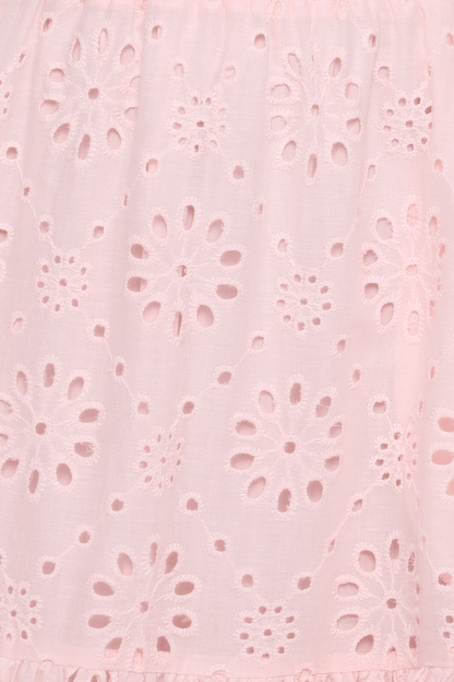 Petal and Pup USA SETS Angelina Skirt Set - Pink Broiderie