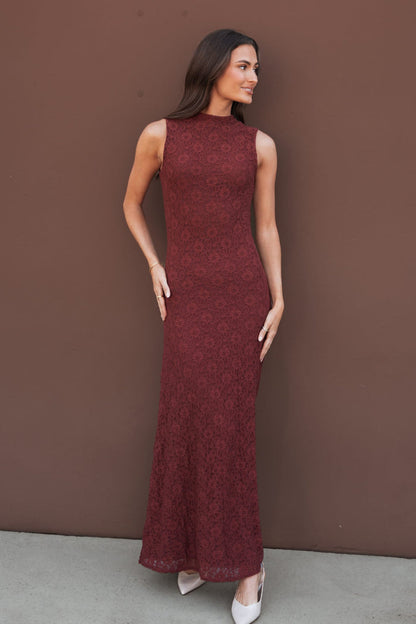 DRESSES Atlas Maxi Dress - Cabernet