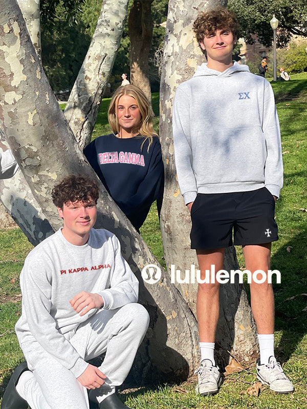 Beta Upsilon Chi lululemon Steady State Pullover Hoodie - Lavender Frost