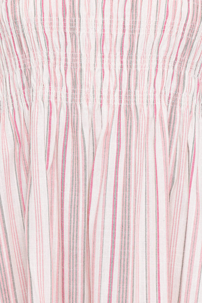 Petal and Pup USA DRESSES Bindy Maxi Dress - Pink Stripe