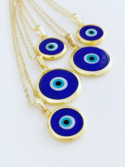 Blue Evil Eye Necklace