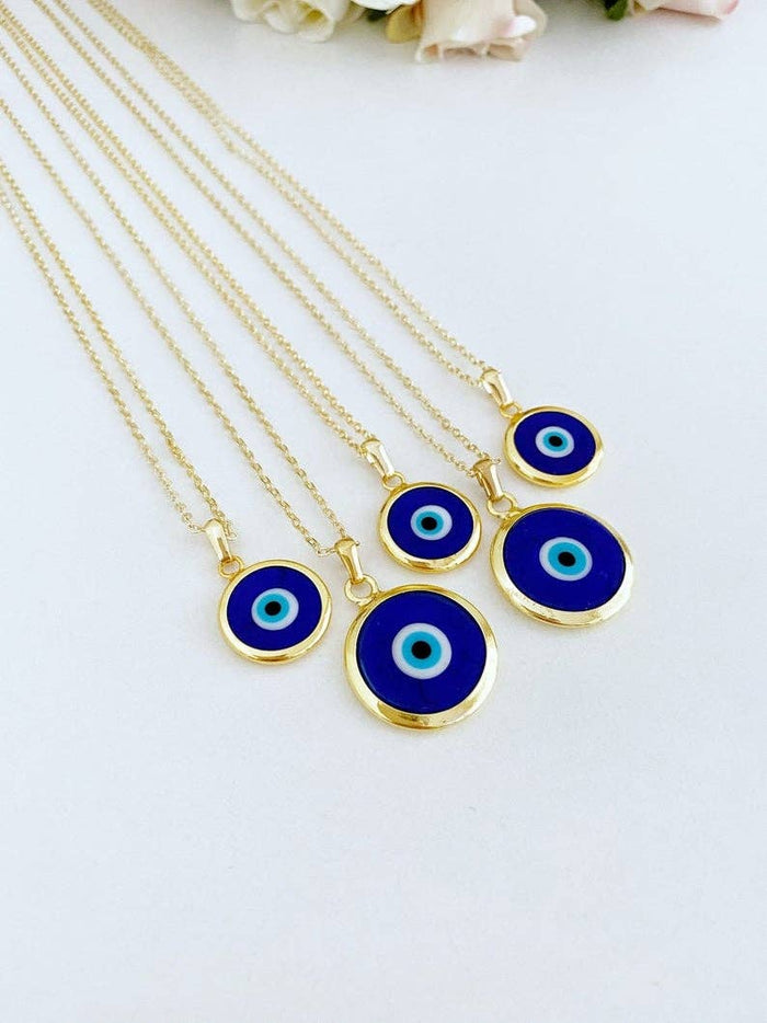 Blue Evil Eye Necklace