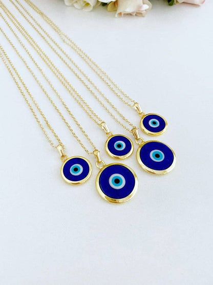 Blue Evil Eye Necklace