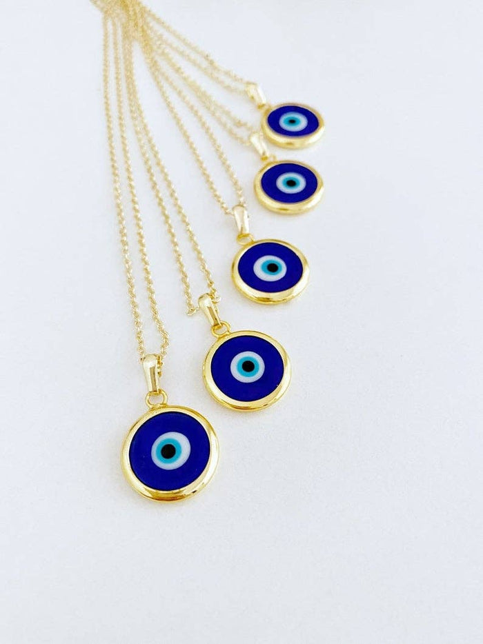 Blue Evil Eye Necklace