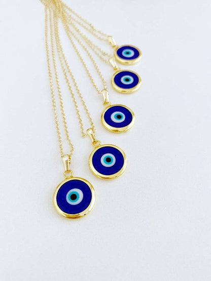 Blue Evil Eye Necklace