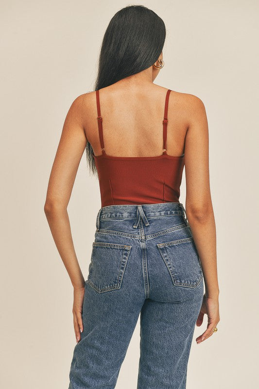 Brandy Bustier Bodysuit