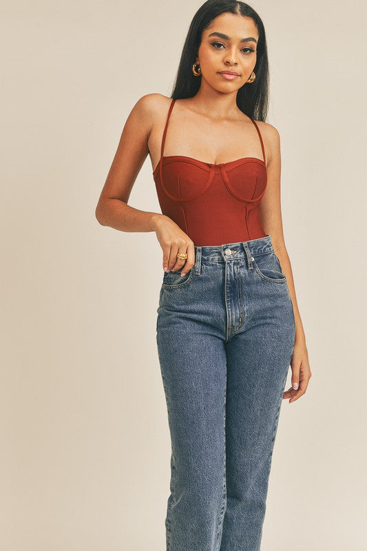 Brandy Bustier Bodysuit