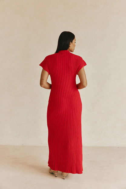 Gemini Dress - Red