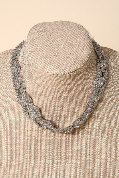 Cara Rhinestone Necklace