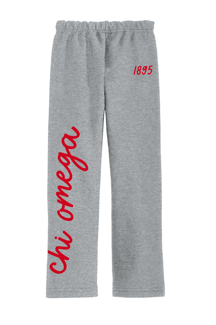 Chi Omega 1895 Avenue Straight Leg Sweats