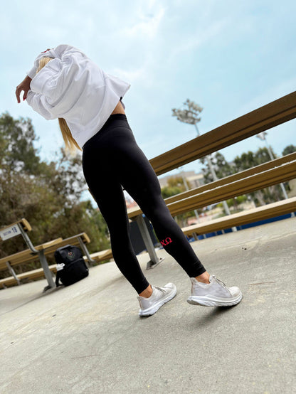 Chi Omega lululemon Align™ High-Rise Pant 25" - Black