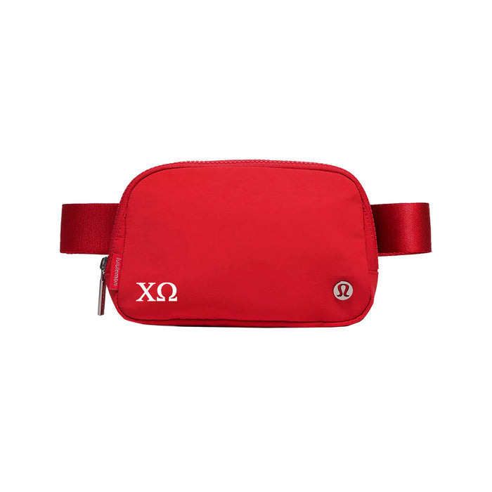 Chi Omega lululemon Everywhere Belt Bag - True Red