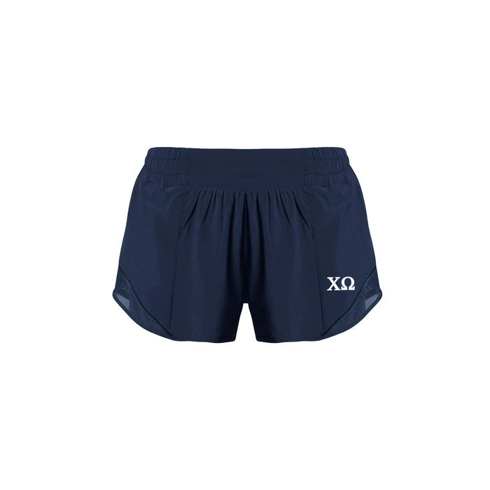 Chi Omega lululemon Hotty Hot High-Rise Lined Short 2.5" - Navy