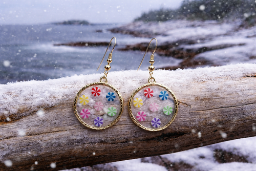 Christmas Mint Earrings
