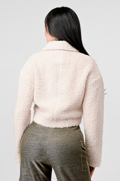 Coco Cropped Jacket (Cream)