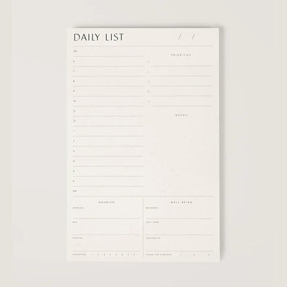 Daily List Pad