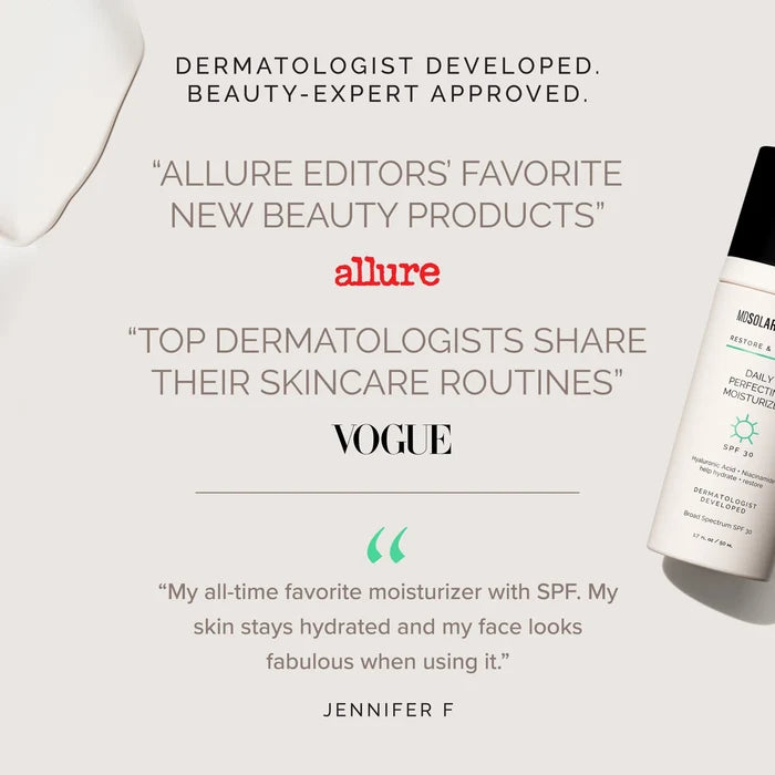Daily Perfecting Moisturizer Spf 30 | Anti-Aging Daily Spf