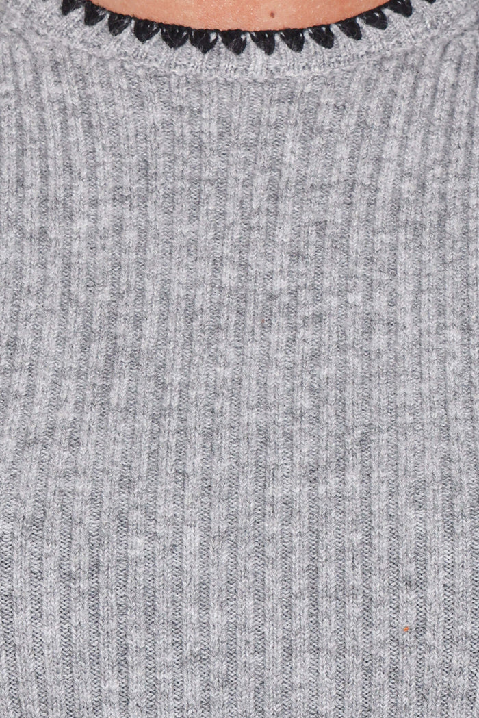 Petal and Pup USA DRESSES Damon Mini Dress - Grey