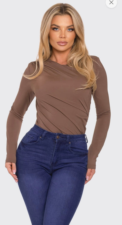 Deanna Ruched Bodysuit