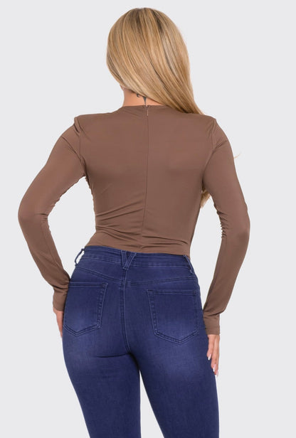 Deanna Ruched Bodysuit