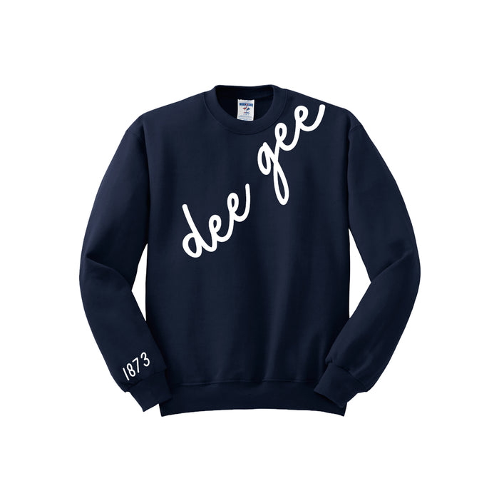 Delta Gamma 1873 Avenue Crewneck