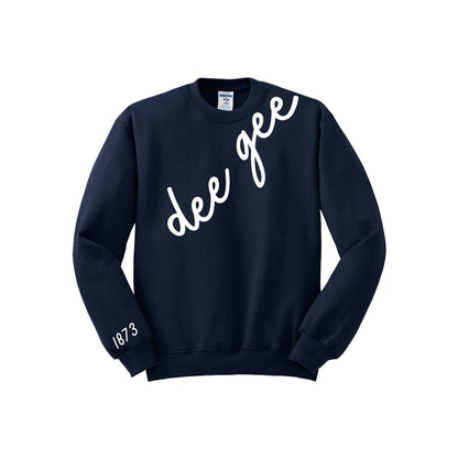 Delta Gamma 1873 Avenue Crewneck