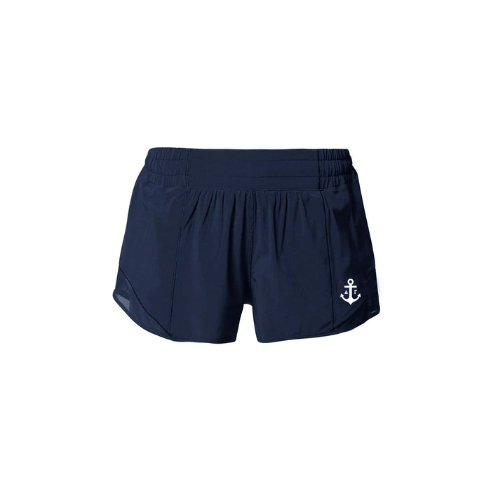 Delta Gamma lululemon Hotty Hot High-Rise Lined Short 2.5" - Navy