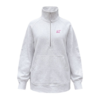 Delta Gamma lululemon Scuba Oversized Funnel-Neck Half Zip Long