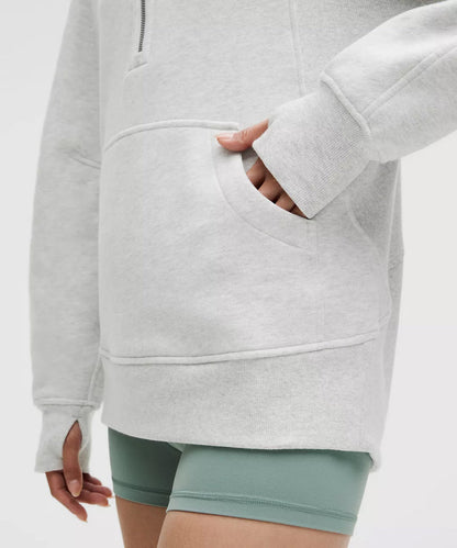 Delta Gamma lululemon Scuba Oversized Funnel-Neck Half Zip Long