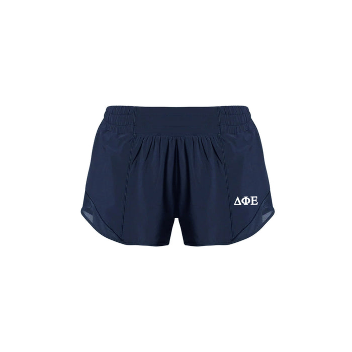 Delta Phi Epsilon lululemon Hotty Hot High-Rise Lined Short 2.5" - Navy
