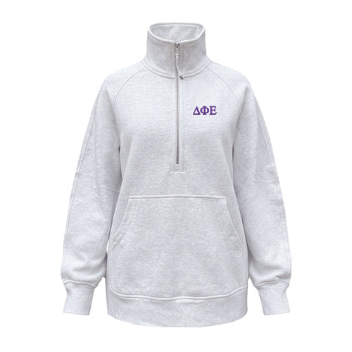 Delta Phi Epsilon lululemon Scuba Oversized Funnel-Neck Half Zip Long