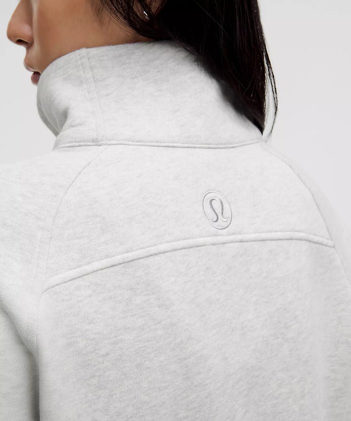 Delta Phi Epsilon lululemon Scuba Oversized Funnel-Neck Half Zip Long