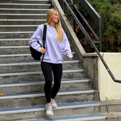 Delta Phi Epsilon lululemon Steady State Crew - Lavender Frost