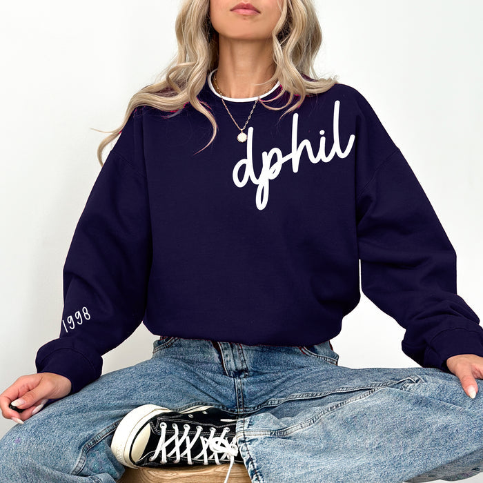 Delta Phi Lambda 1998 Avenue Crewneck