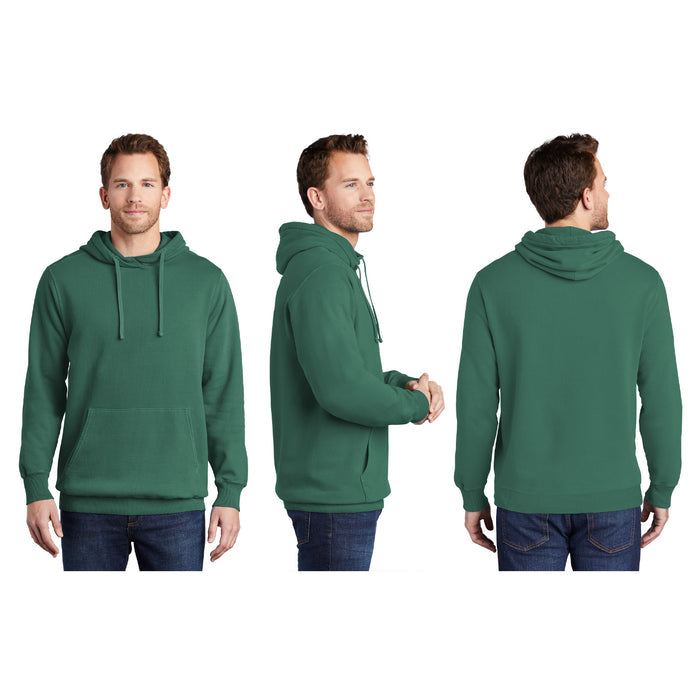Delta Sigma Phi Hooded Pullover Vintage Sweatshirt - Letters & Year