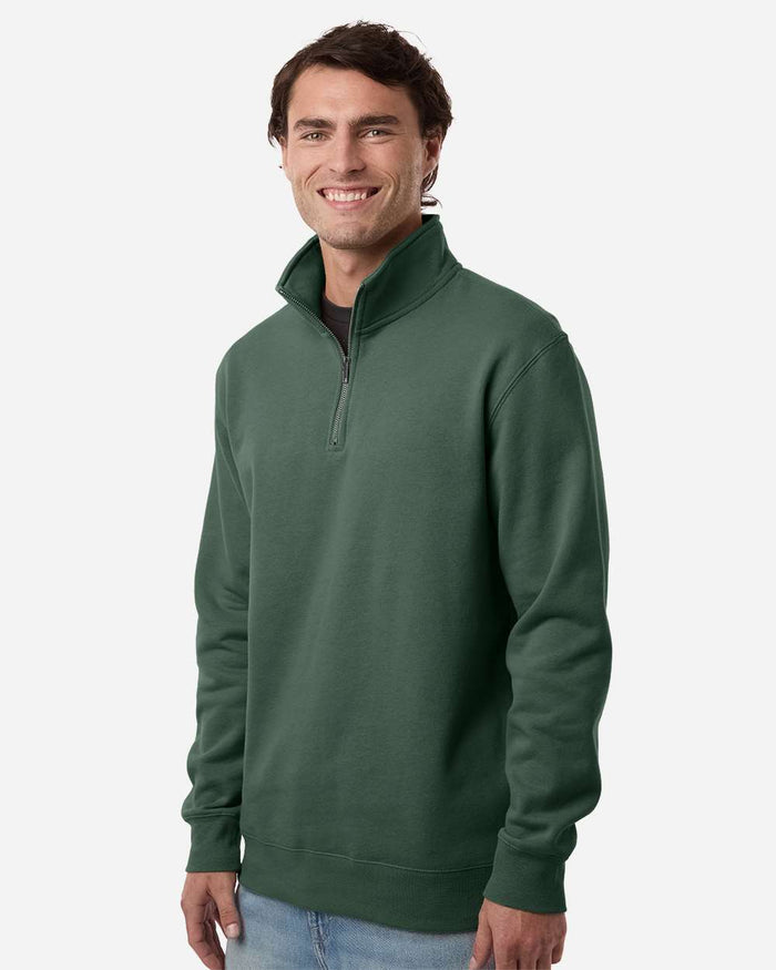 Delta Sigma Phi Quarter Zip Sweatshirt - Chapter Name
