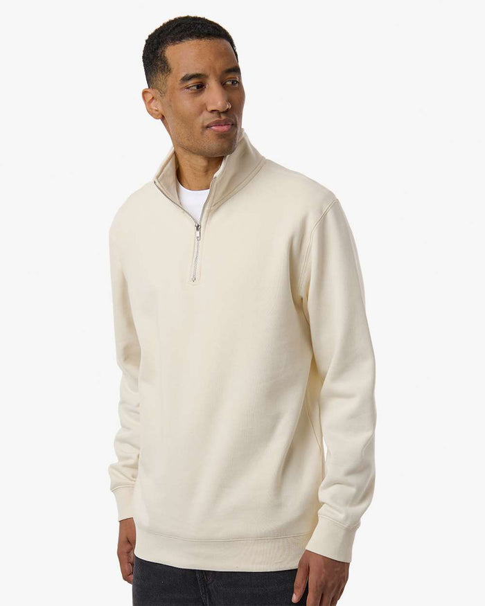 Delta Sigma Phi Quarter Zip Sweatshirt - Chapter Name