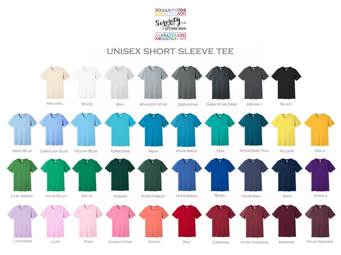 Delta Sigma Phi Short Sleeve Tshirt - Logo